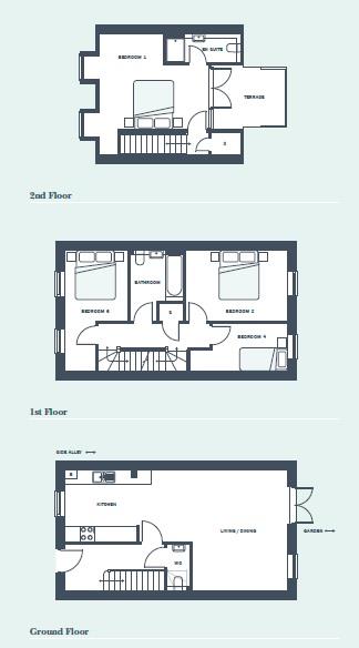 4 Bedrooms Semi-detached house for sale in Merchants Row, The Elements, Herne Bay CT6