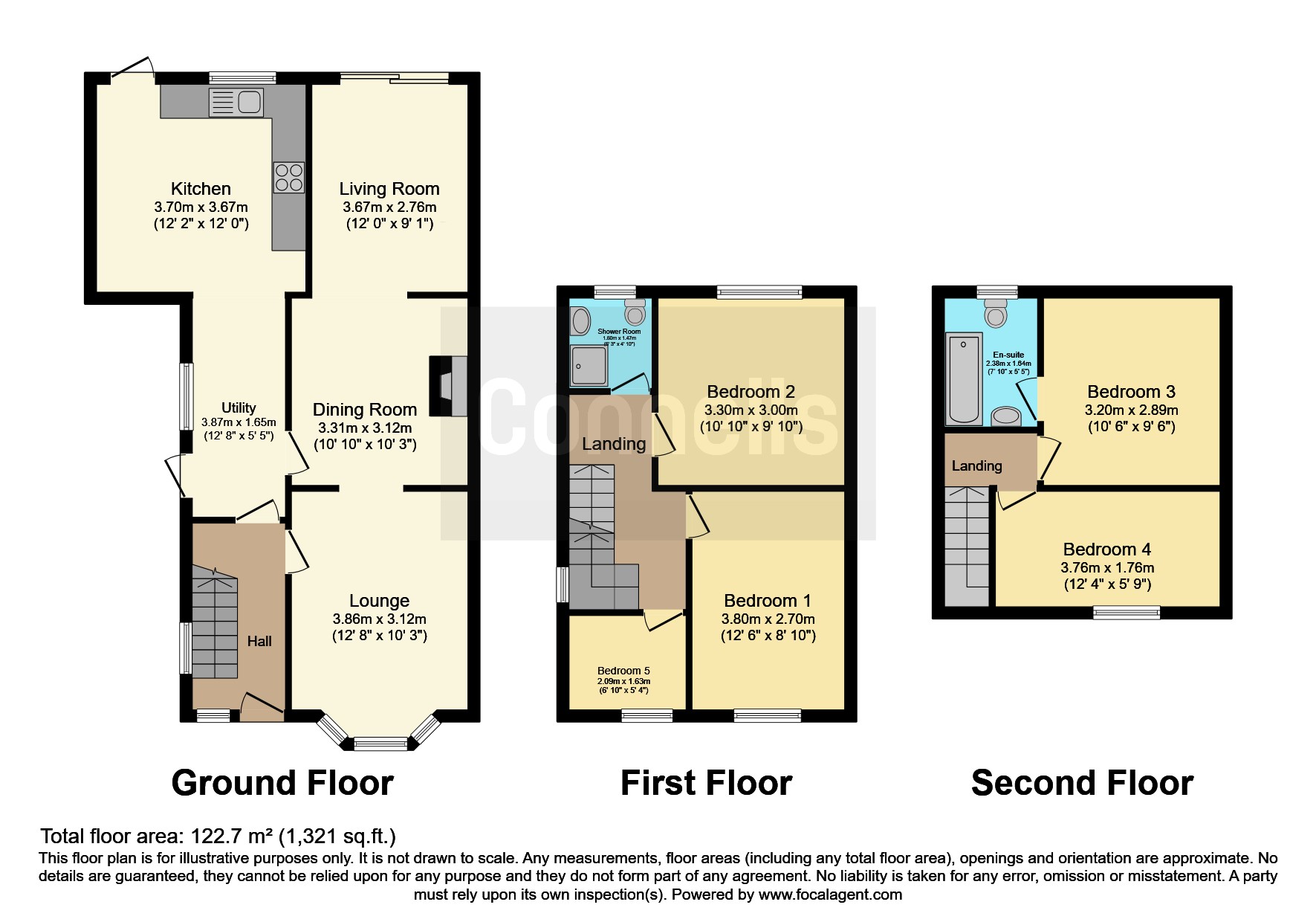 83, Booths Farm Road, Birmingham floorplan