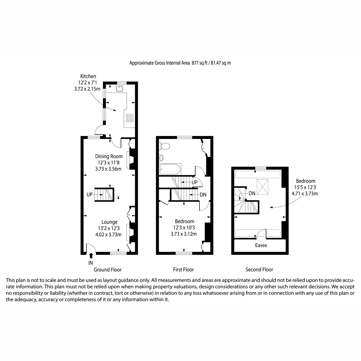 3, Vale Grove, Slough floorplan