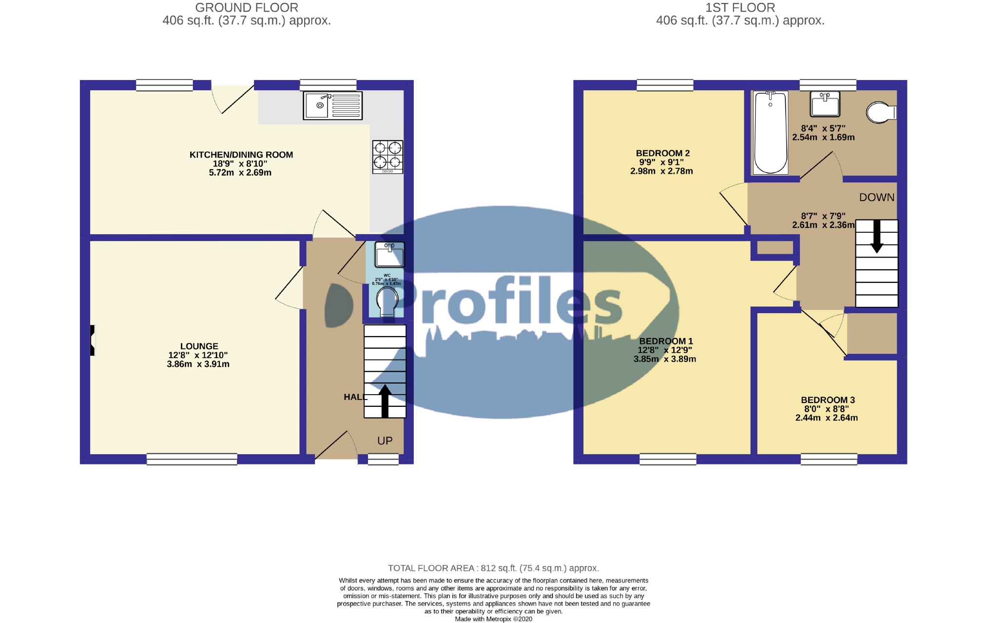 Church Lane, Barwell, Leicester LE9, 3 bedroom town house for sale