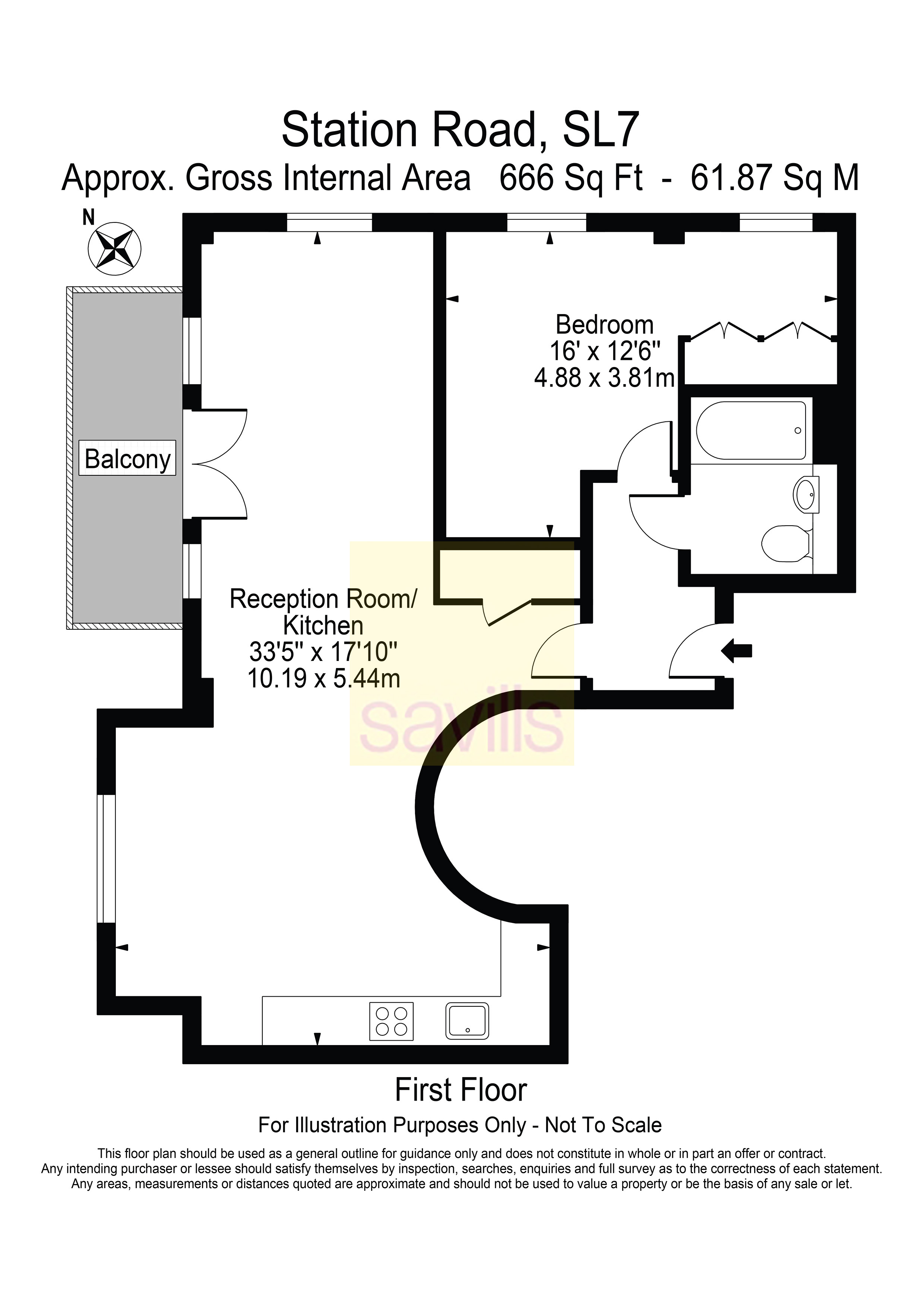 Flat 15, Regal House,, Station Road, Buckinghamshire floorplan