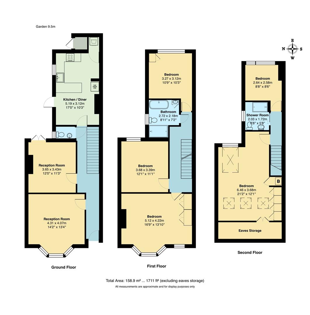 8, Falmer Road, Walthamstow floorplan