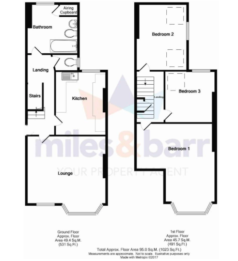 Flat B, 26, Radnor Park Crescent, Kent floorplan