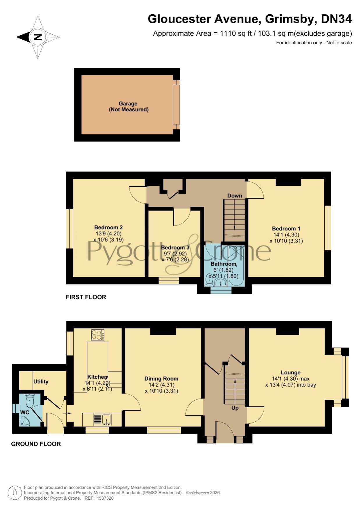 Gloucester Avenue, Grimsby floorplan