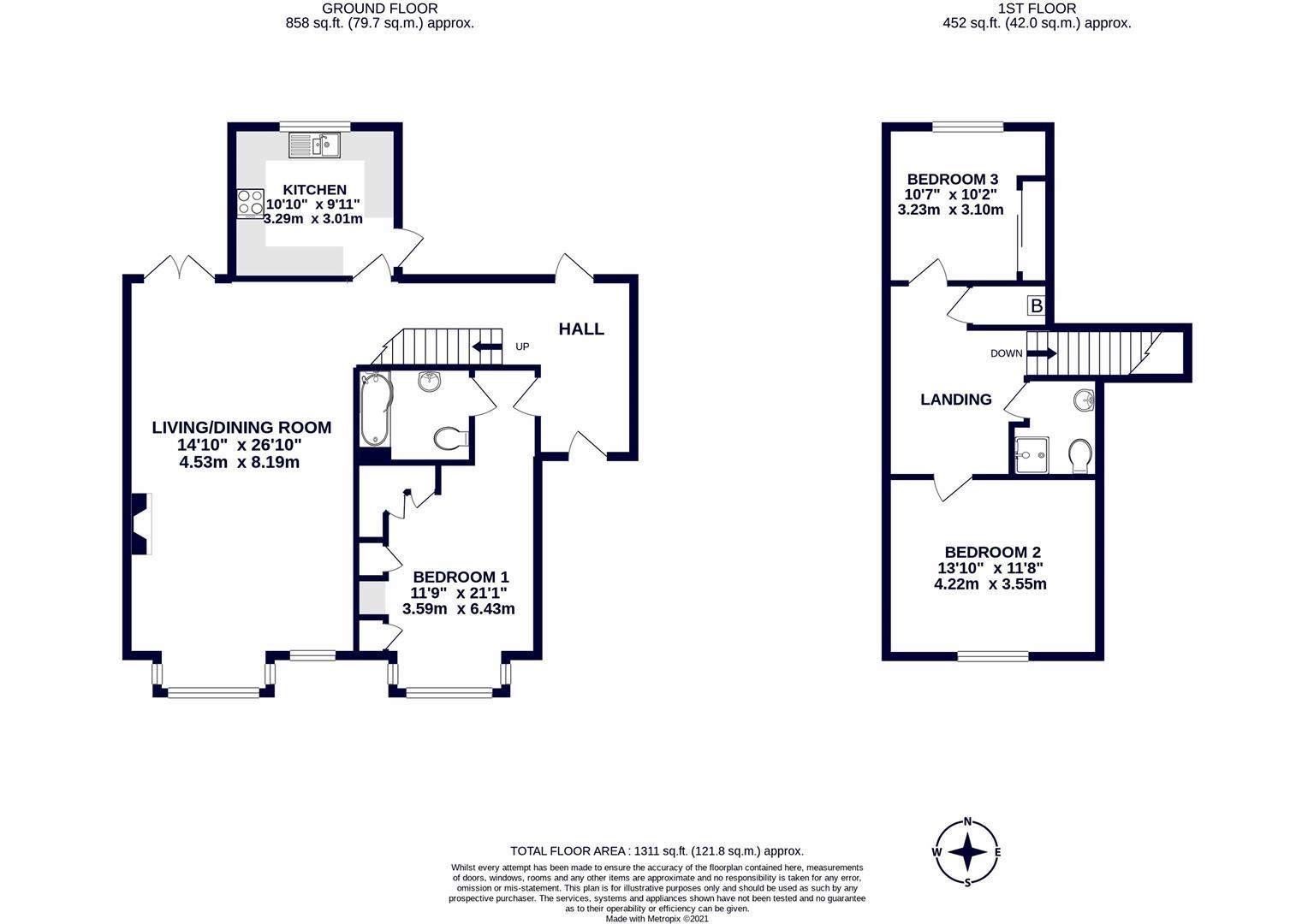 10, Halford Road, Ickenham floorplan