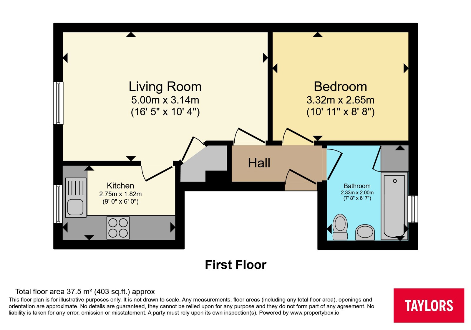 6, Badgers Walk, Bristol floorplan