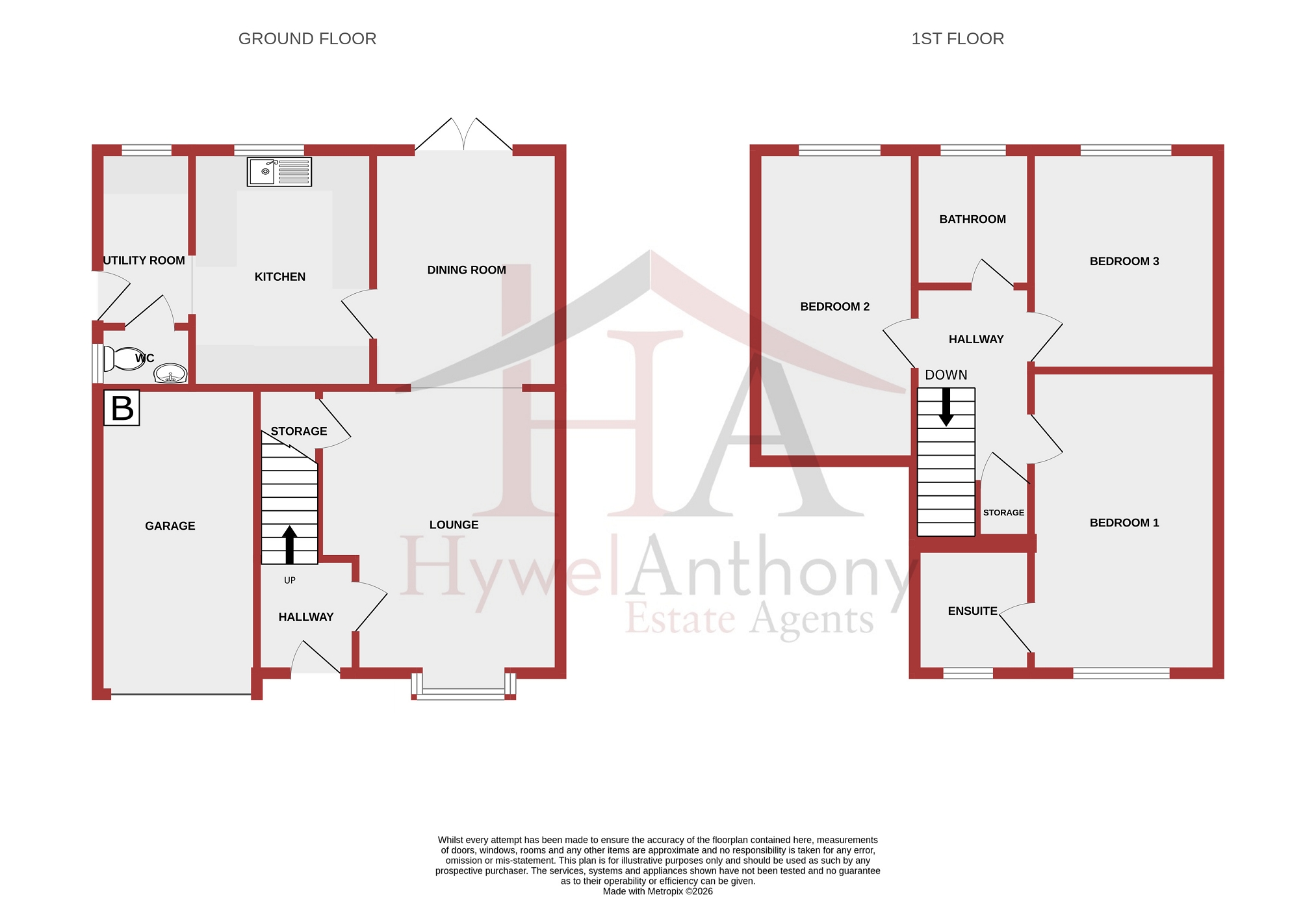 18, Stryd Silurian, Pontyclun floorplan