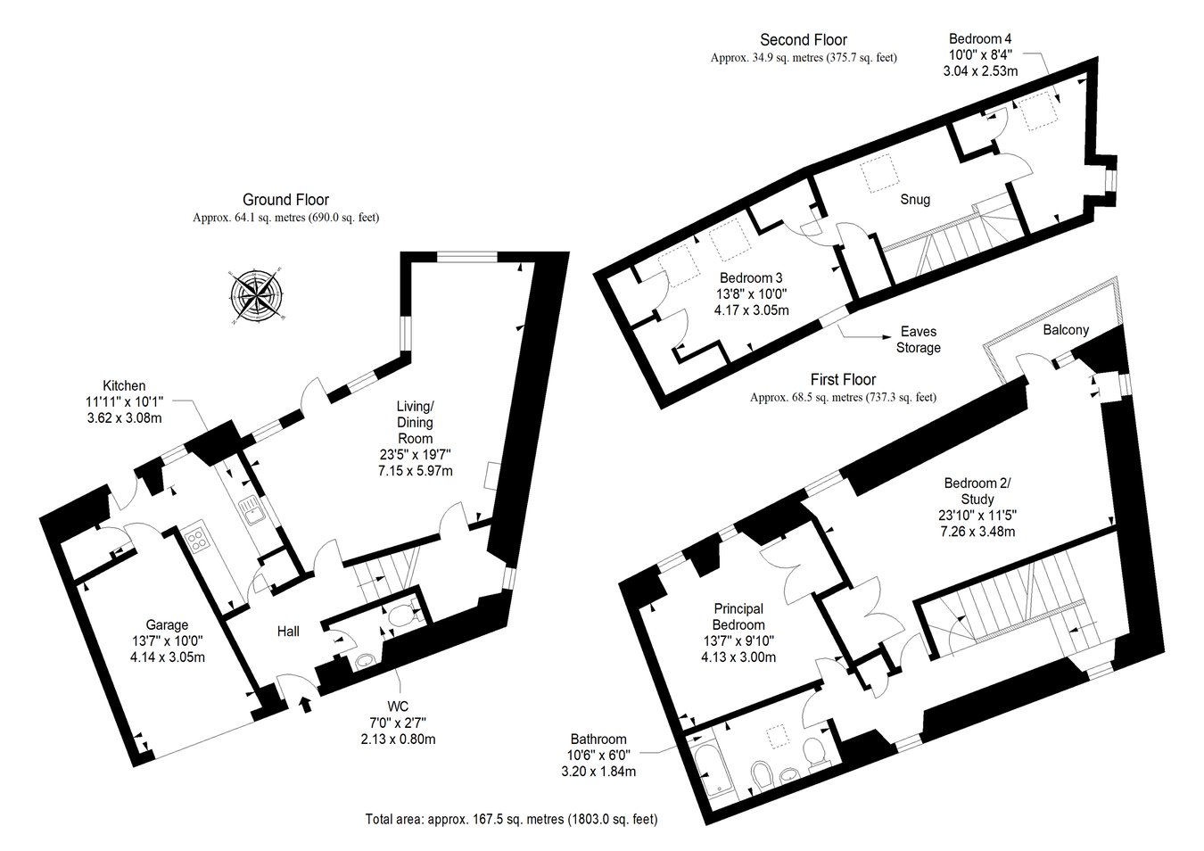 42, High Street, Anstruther floorplan