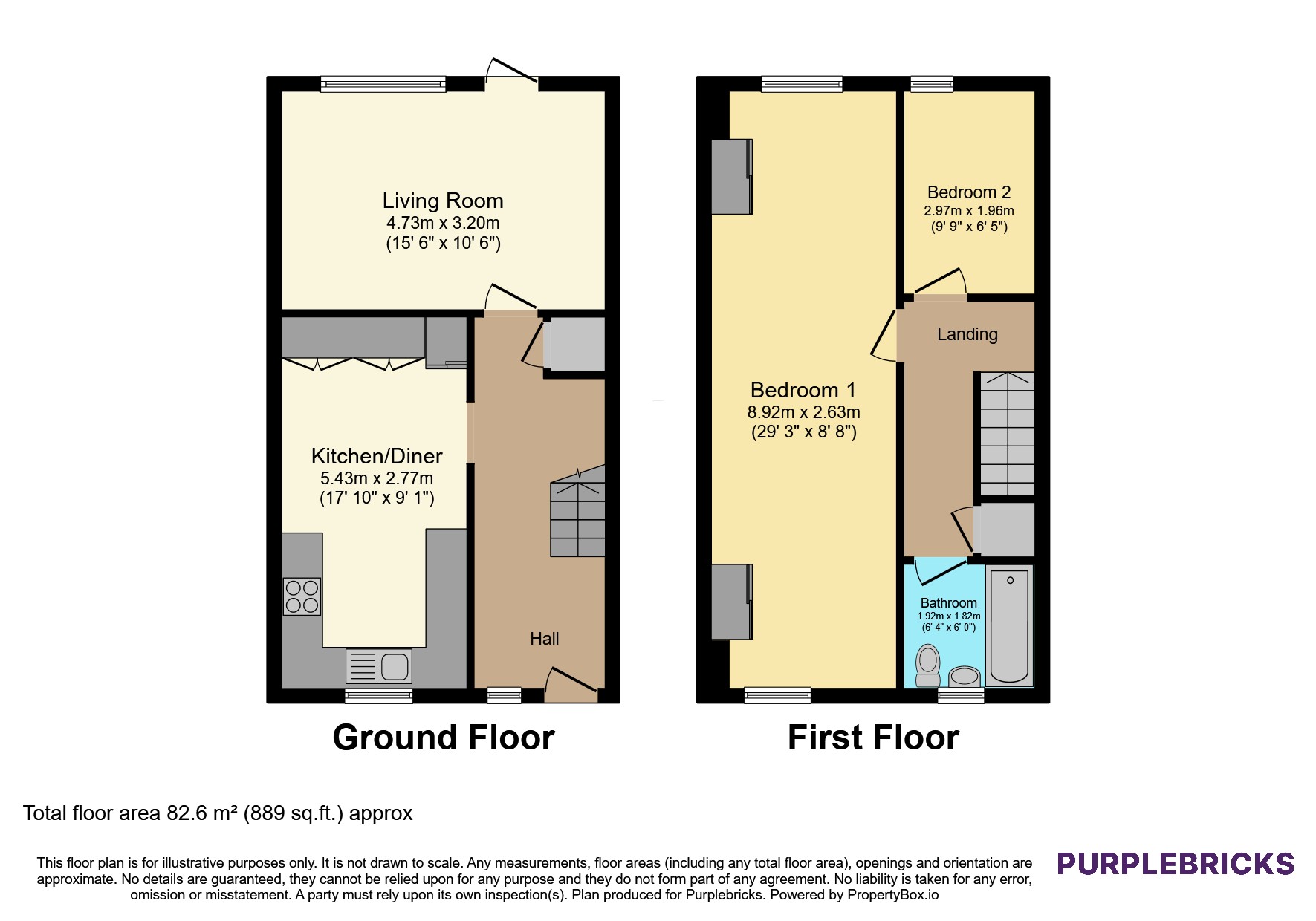 6, St. Anthonys Walk, Newcastle upon Tyne floorplan