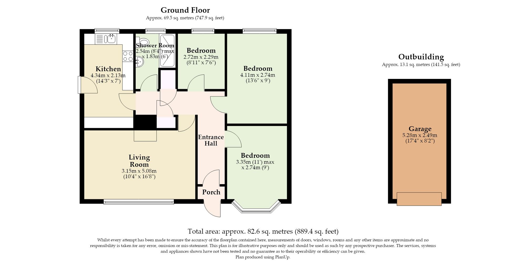 15 Hill View Drive, Great Yarmouth floorplan