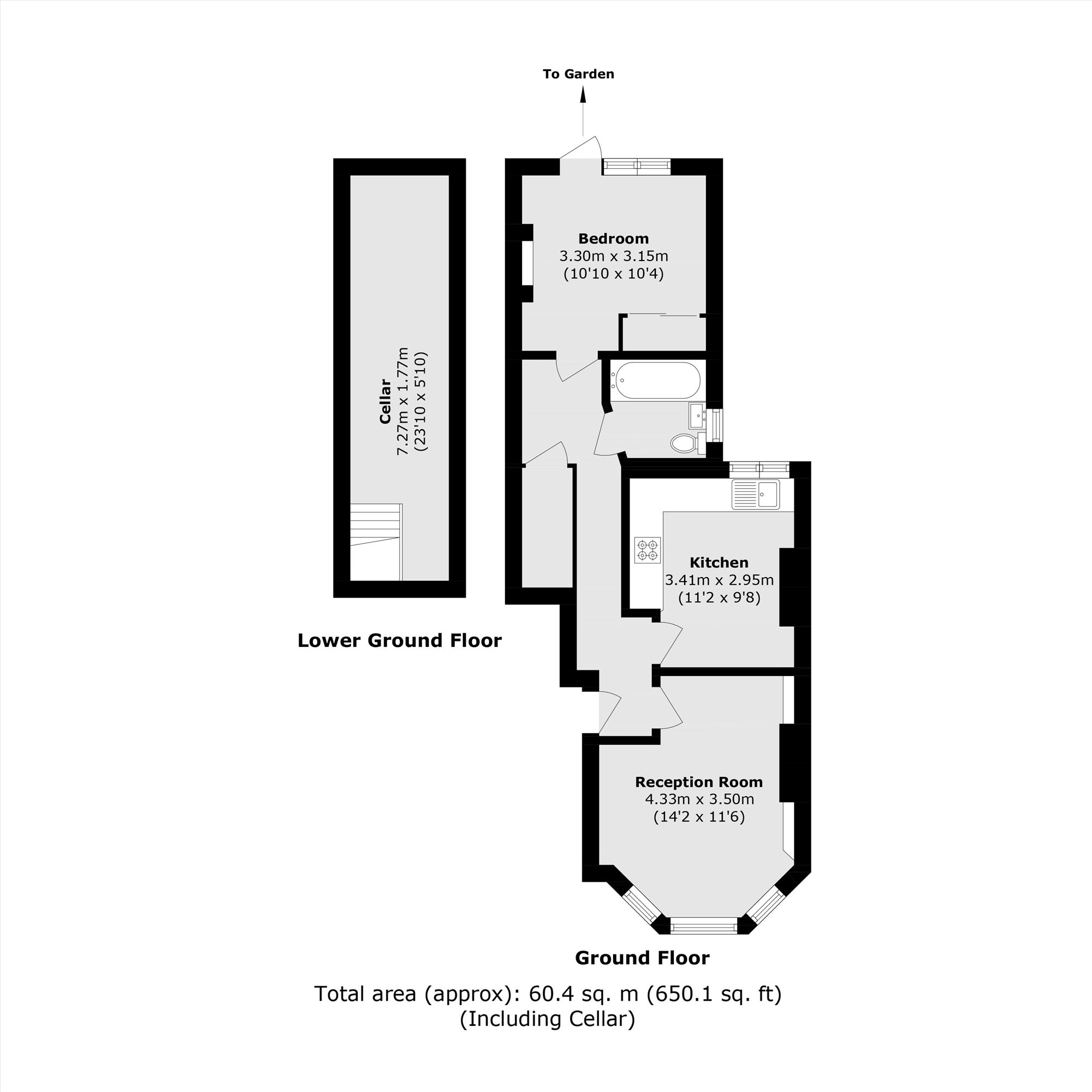 15A, Severus Road, London floorplan