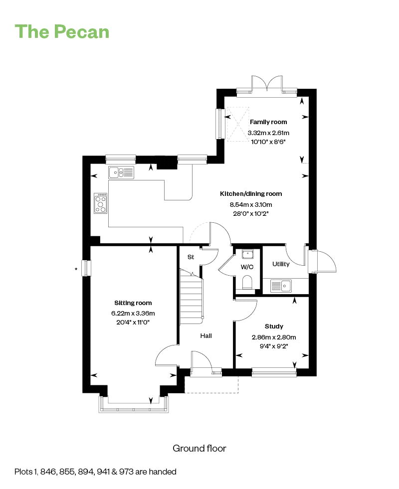 75, Millet Road, Wokingham floorplan
