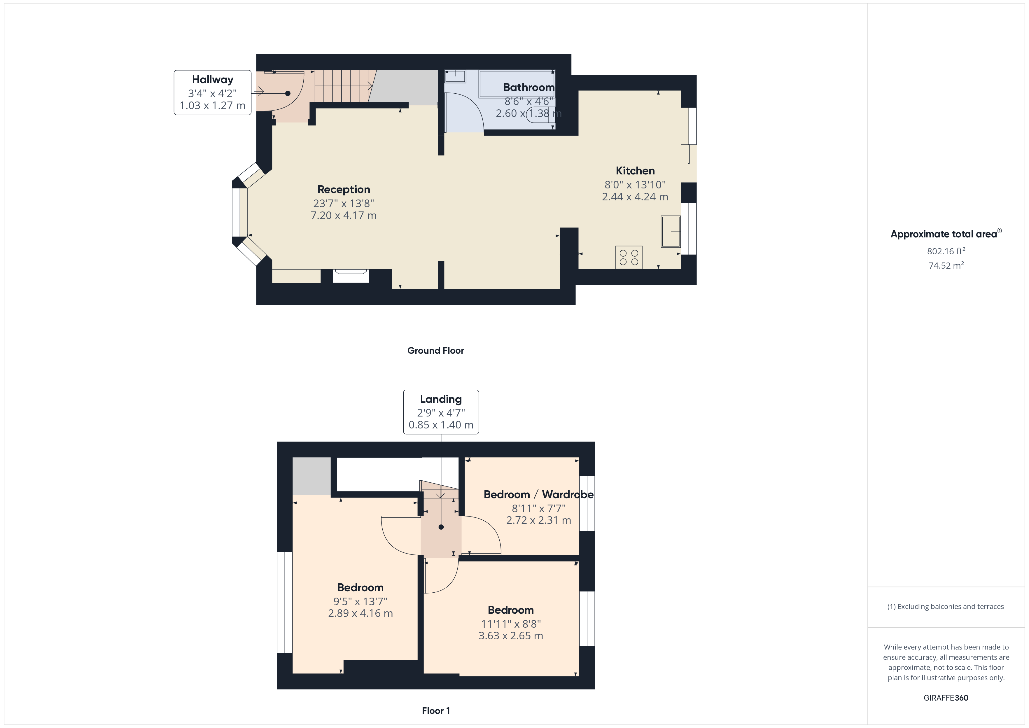 Hithermoor Road, Stanwell Moor, Surrey, TW19 floorplan