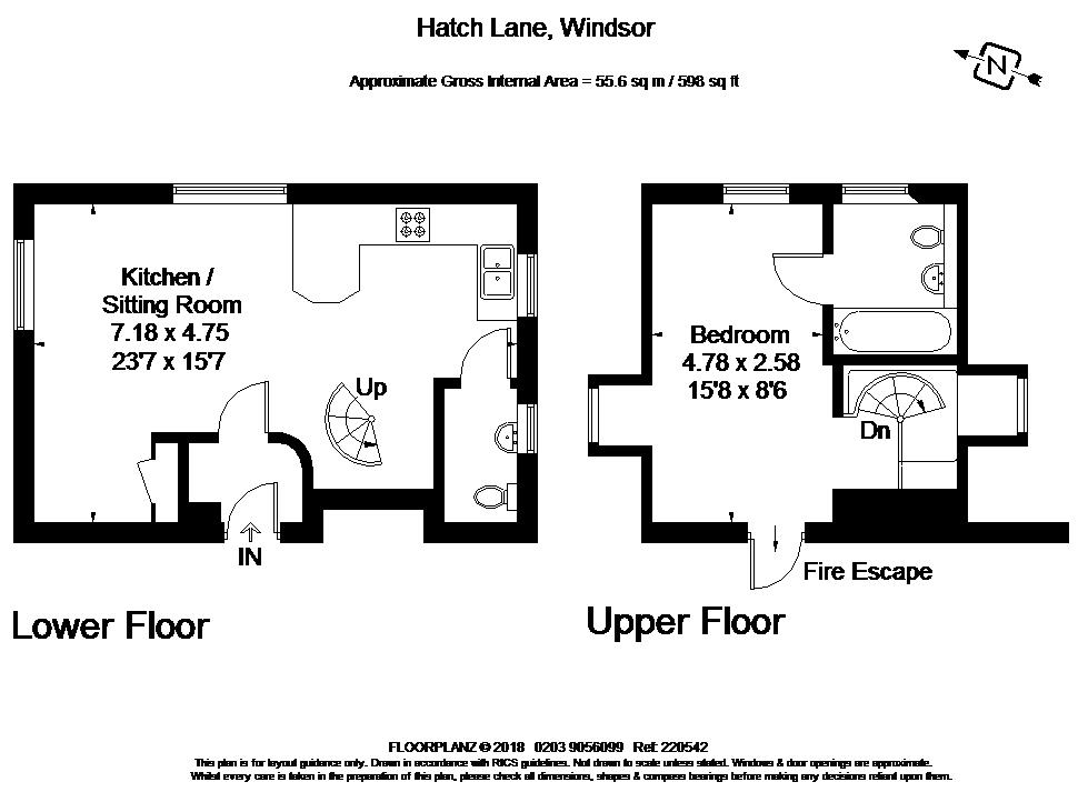 1 Bedrooms Flat to rent in Hatch Lane, Windsor SL4
