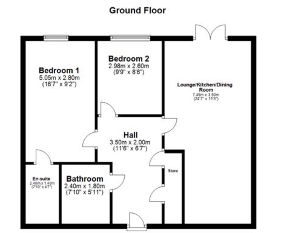 2 Bedrooms Flat for sale in Bury Street, Salford M3