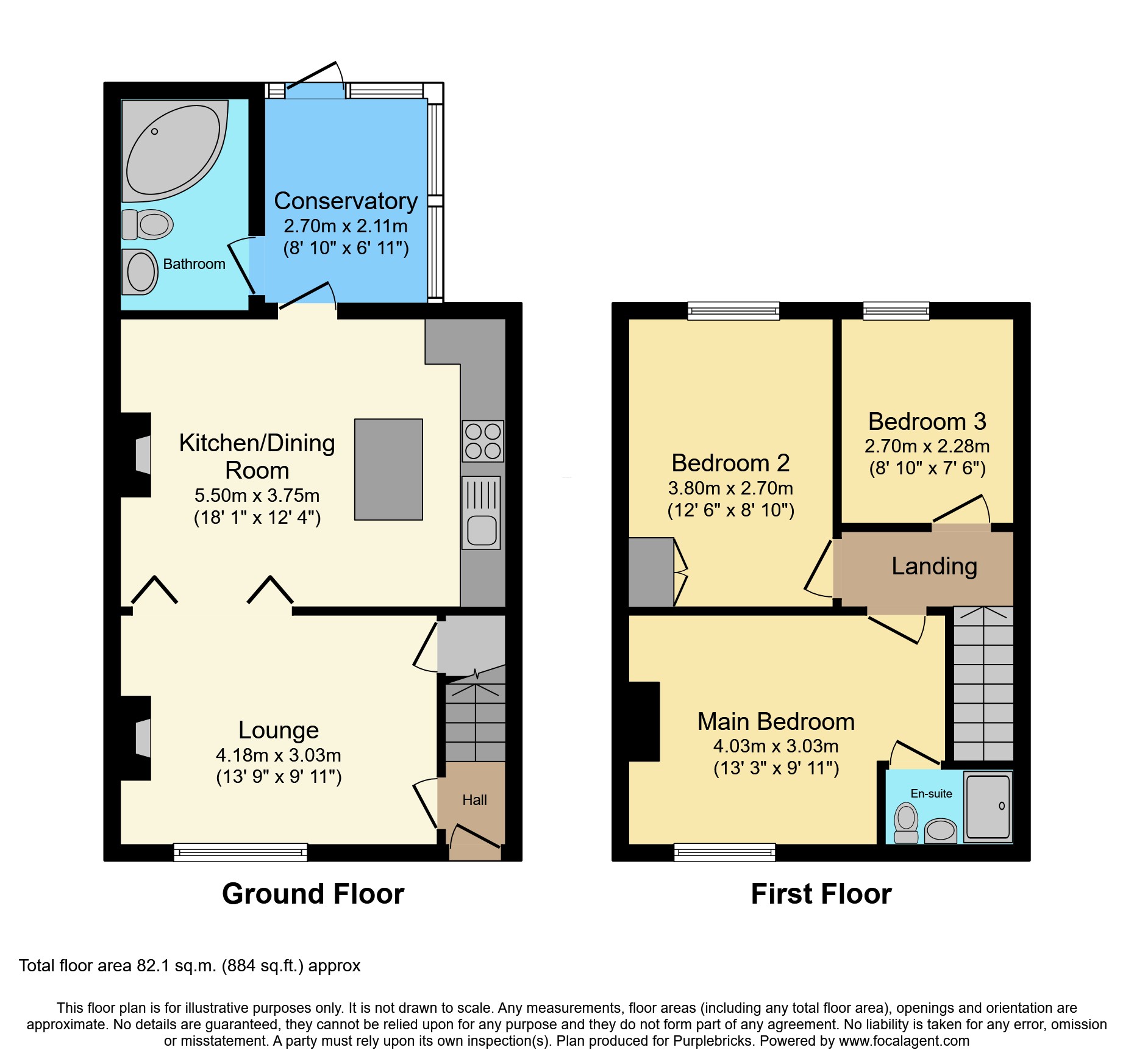 12, Bedford Road, Clophill floorplan