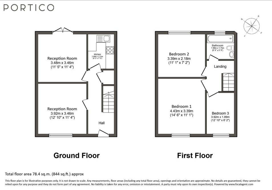 Penrhyn Avenue, London floorplan
