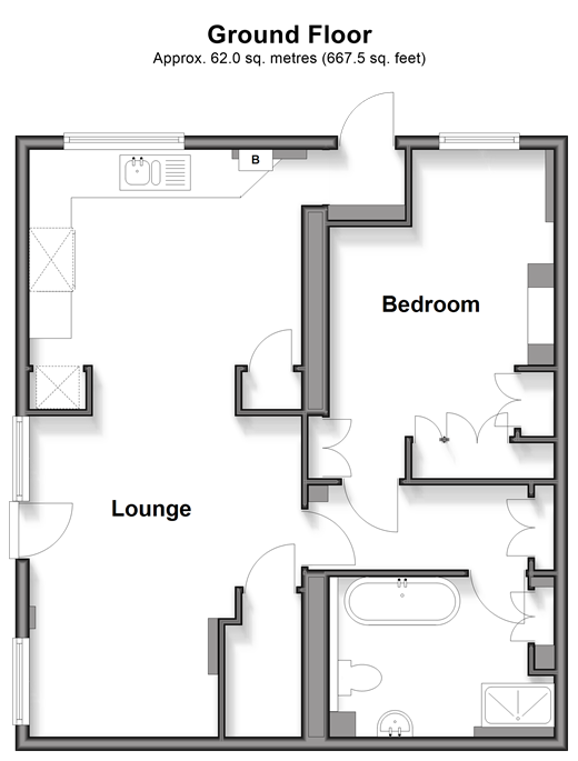 Croydon Road, Caterham floorplan