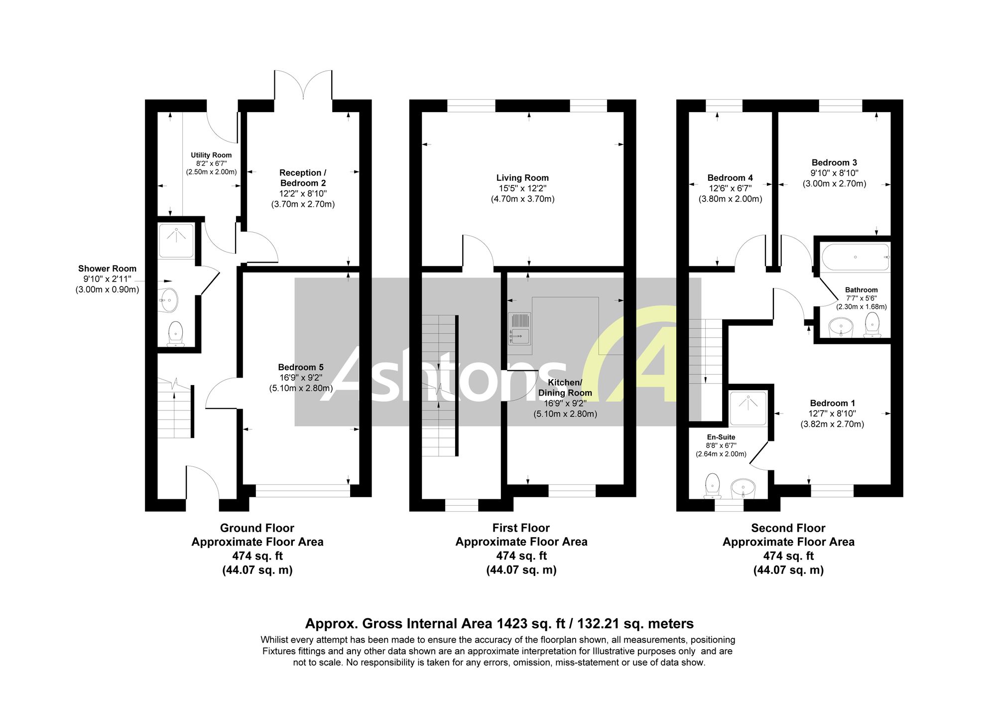 52 Iona Crescent, Widnes floorplan