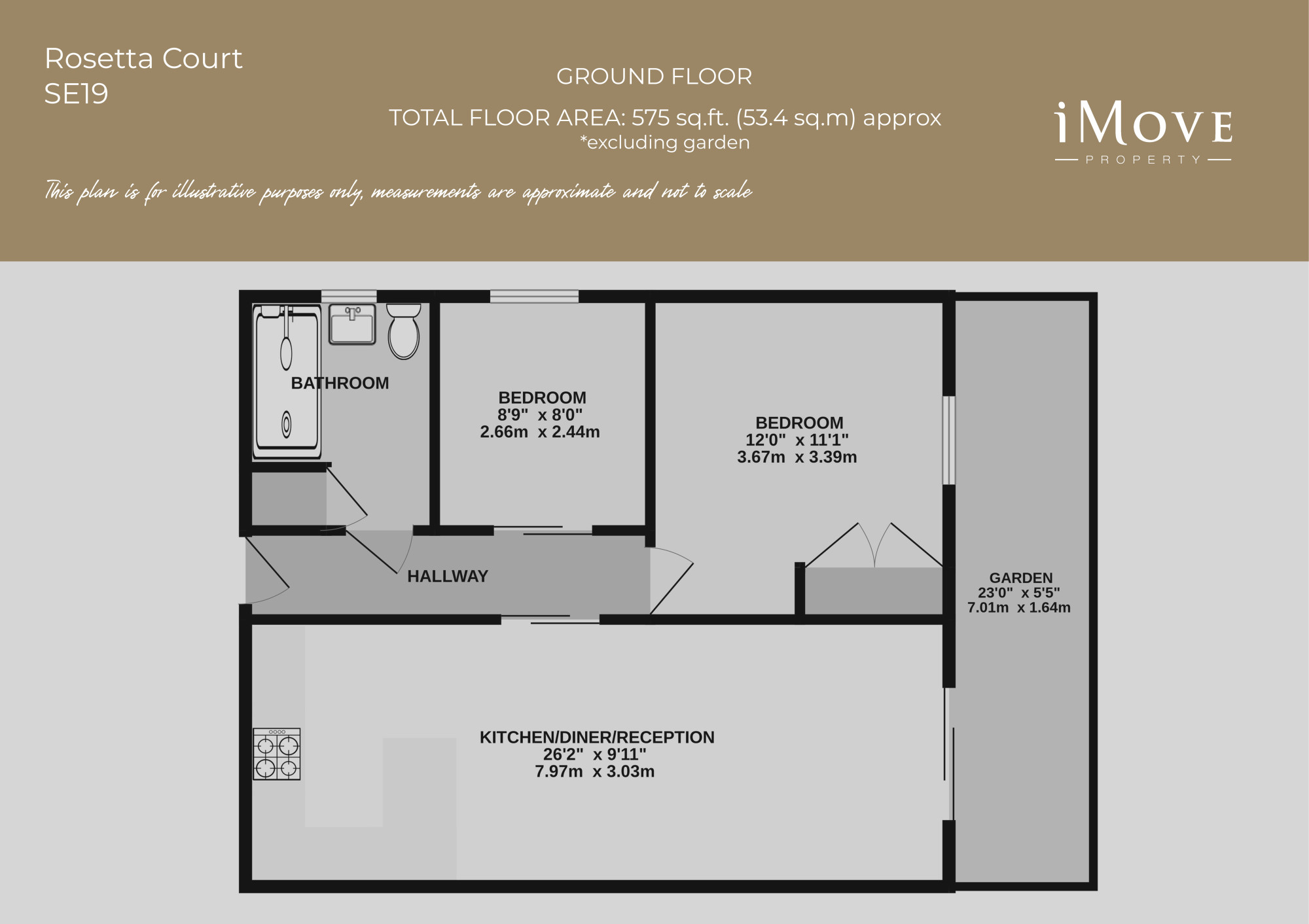 Flat 27, 27 Rosetta Court, London floorplan
