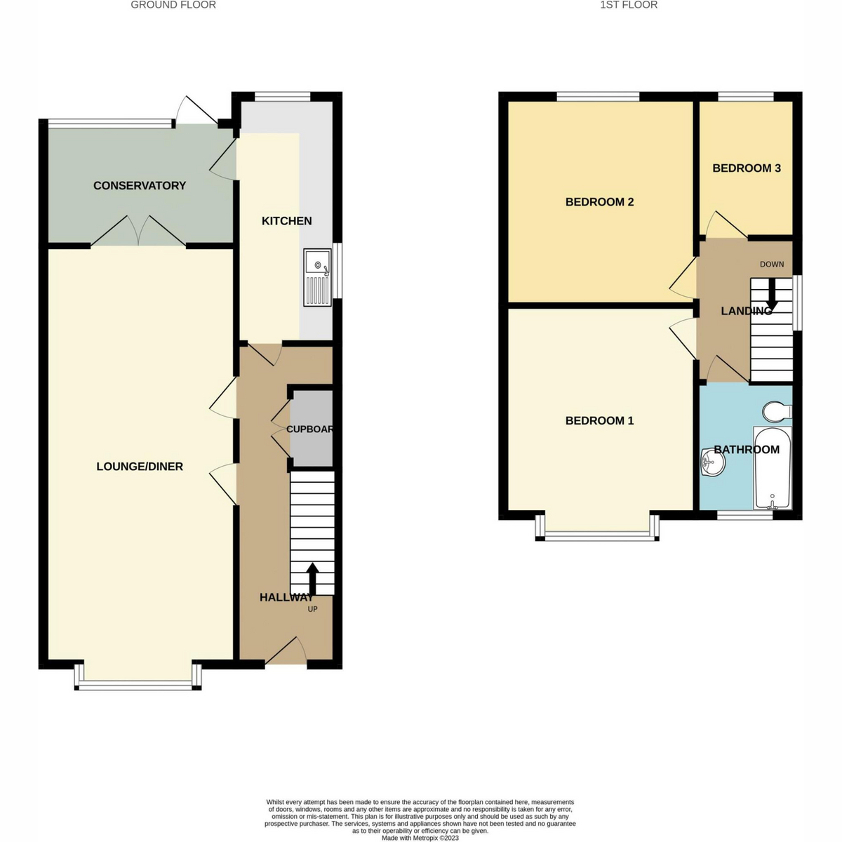 25, Southdown Road, Weymouth floorplan