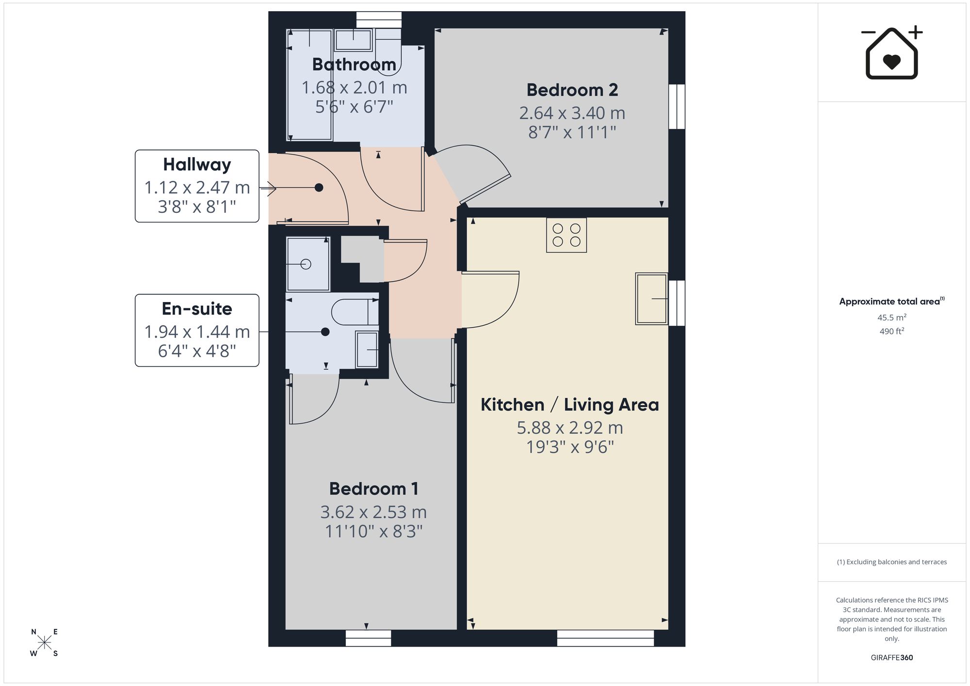 63 Neptune Road, Barry floorplan