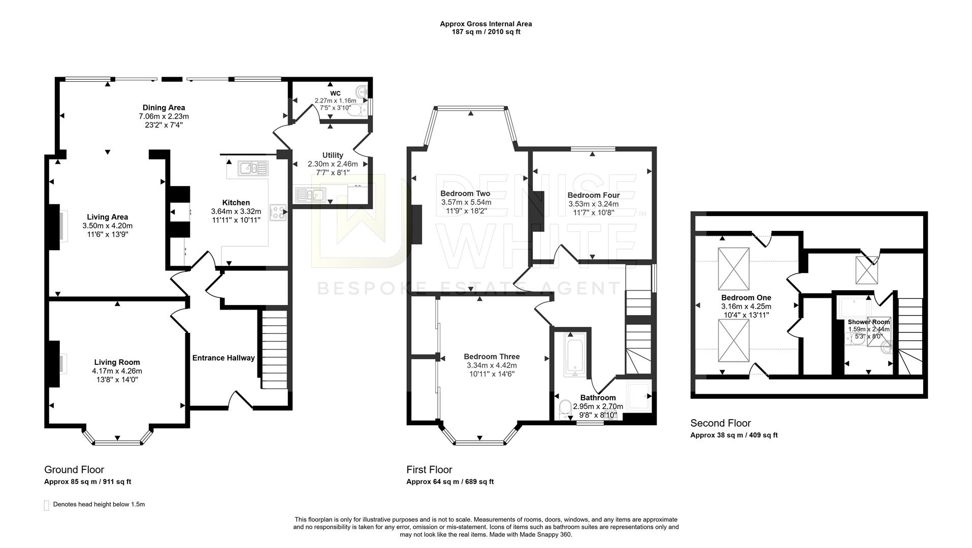 41, Sandy Lane, Newcastle floorplan