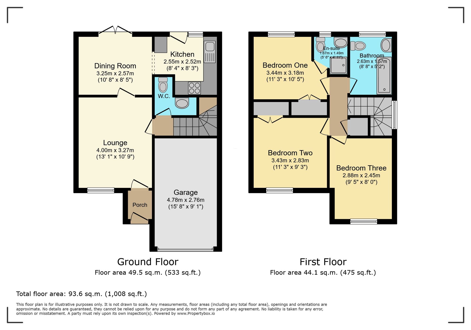 1 Gavin Close, Leicester floorplan
