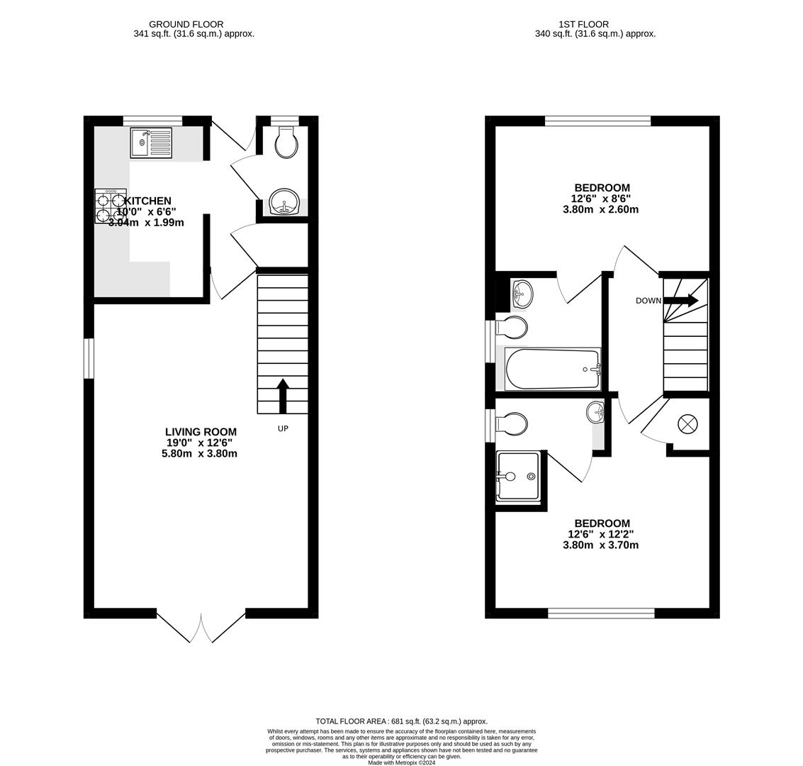 3, Denbeigh Place, Berkshire floorplan