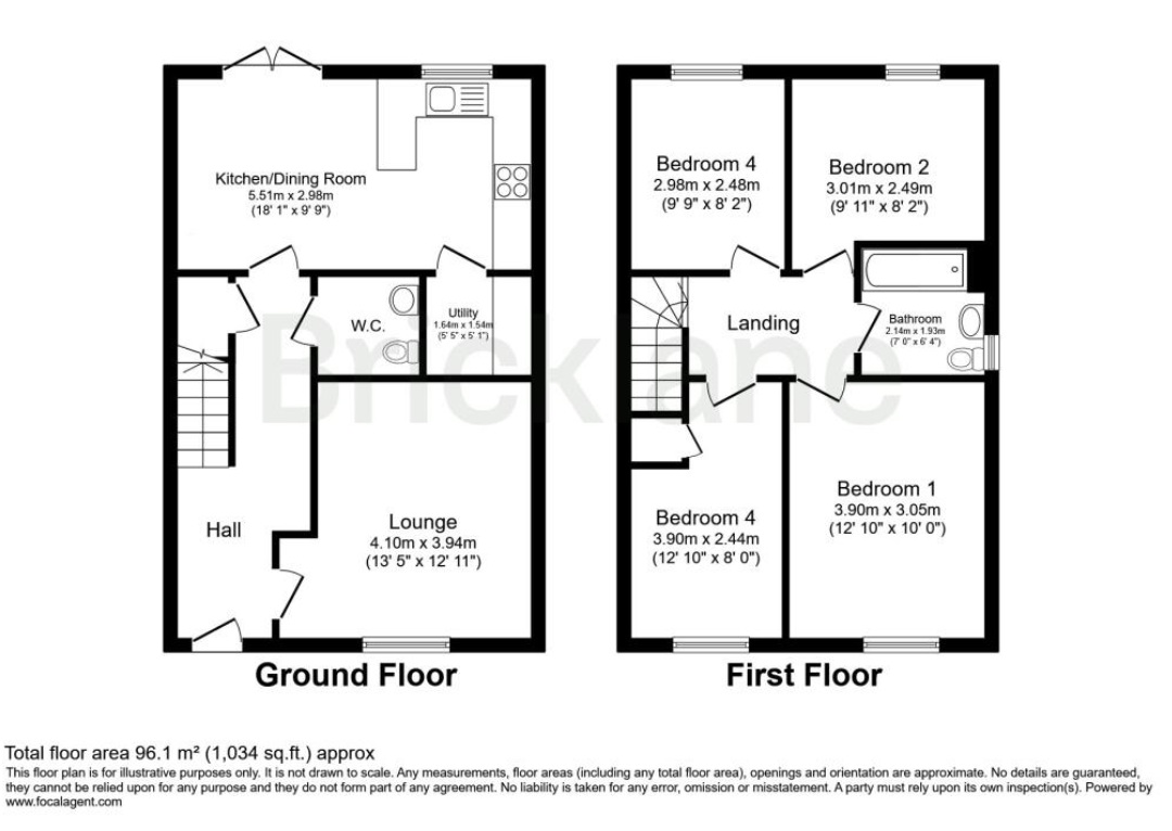 28, Stonemason Way, Peterborough floorplan