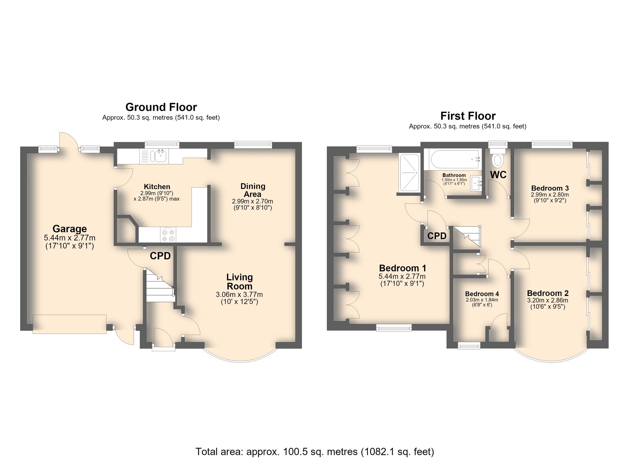 42 Basegreen Avenue, Sheffield floorplan