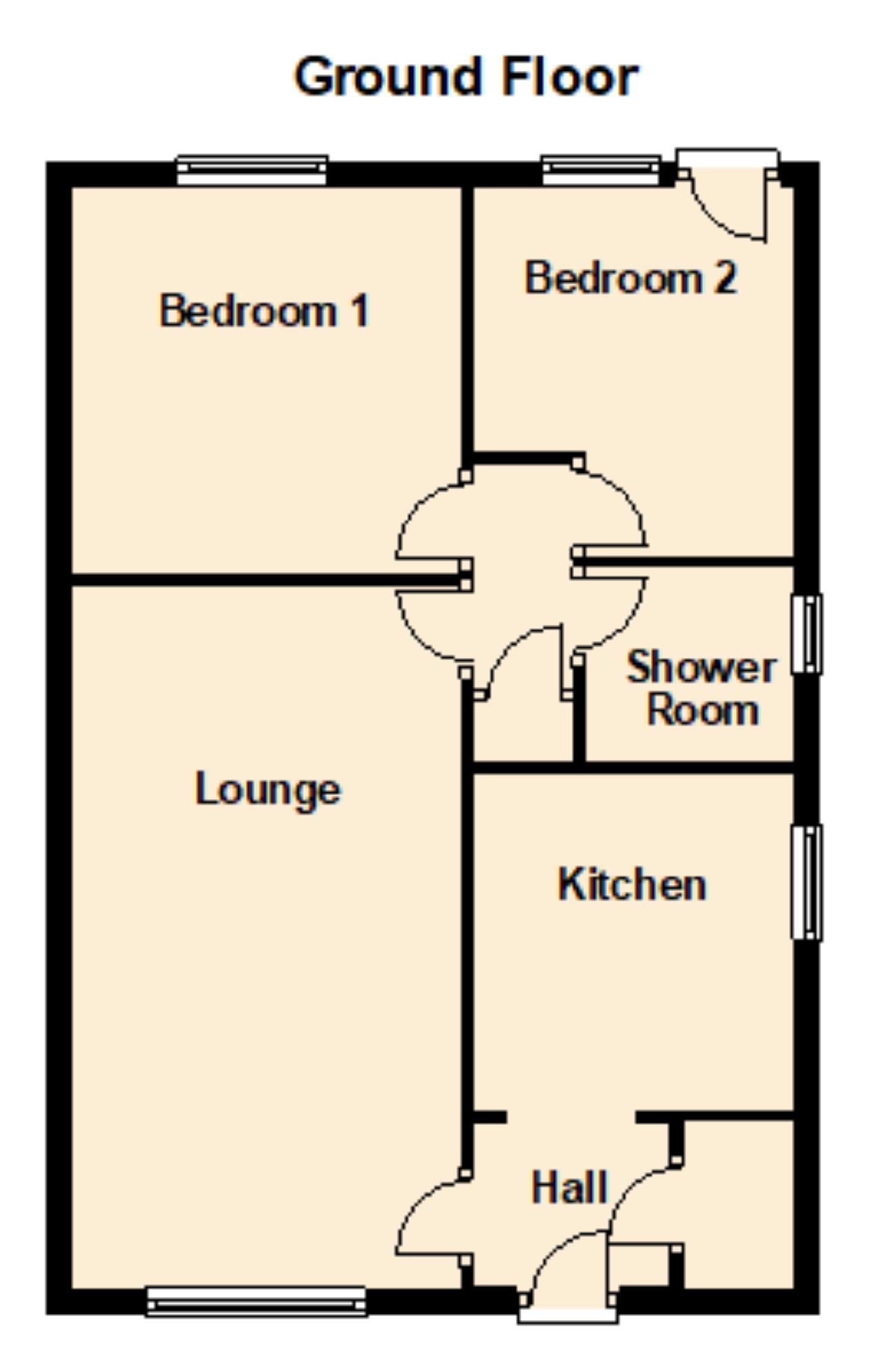 2 Bedrooms Semi-detached bungalow for sale in Beechfield Close, Thorpe Willoughby YO8