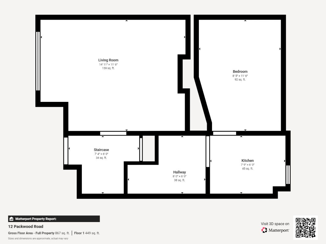 12, Packwood Road, Birmingham floorplan