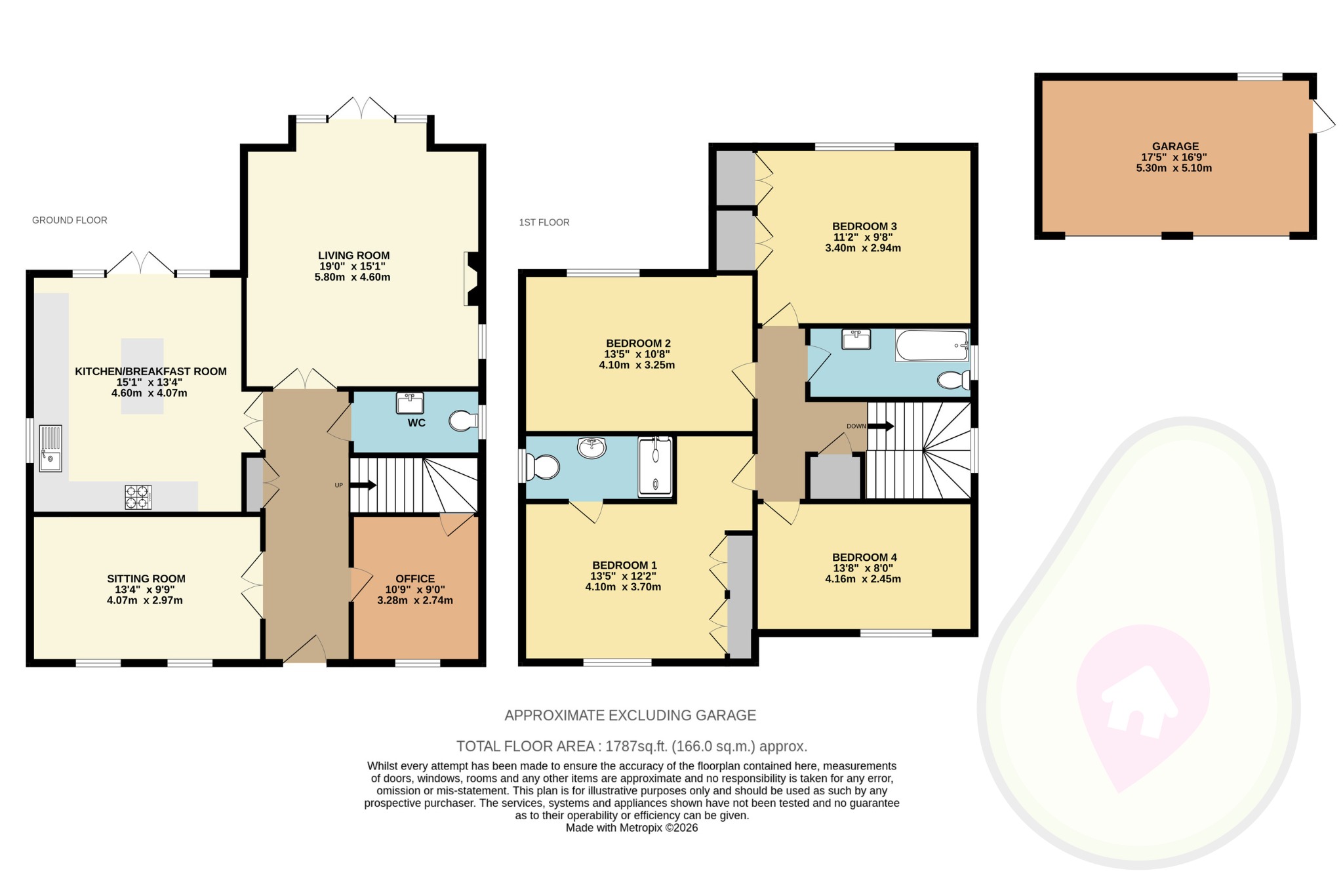4, Minoru Place, Bracknell floorplan