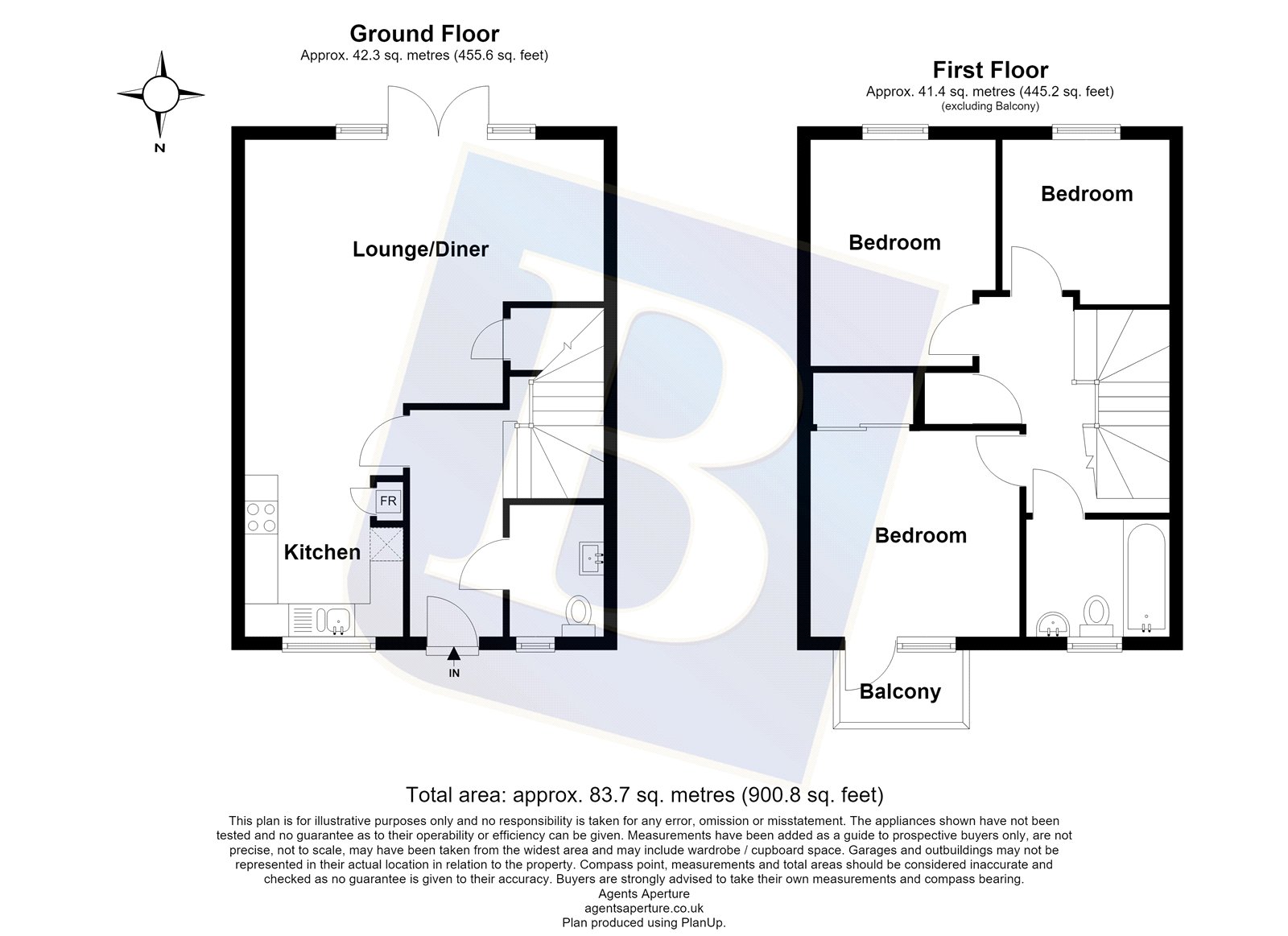 22, Falcon Way, Essex floorplan