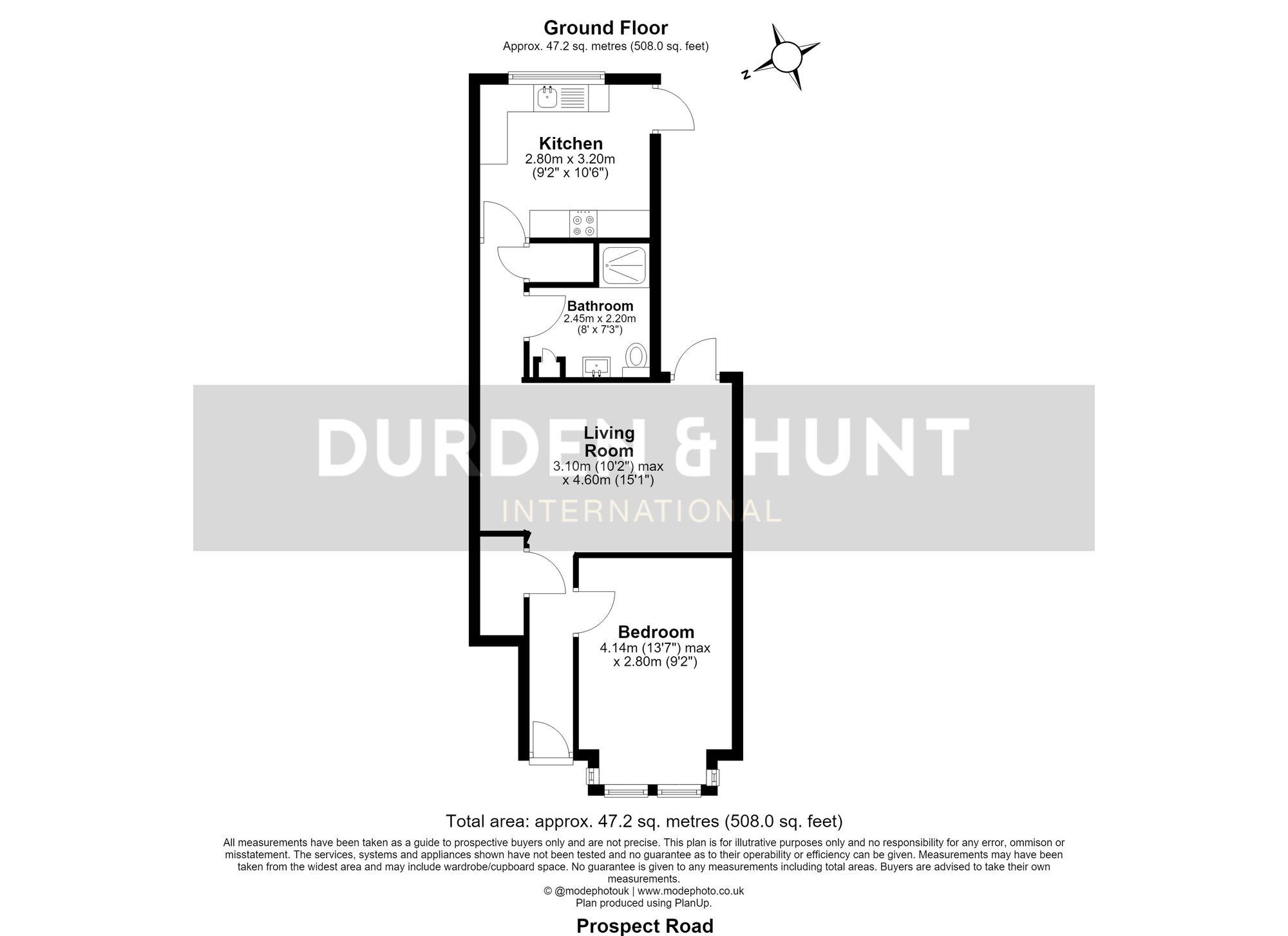167 Prospect Road, Woodford Green floorplan
