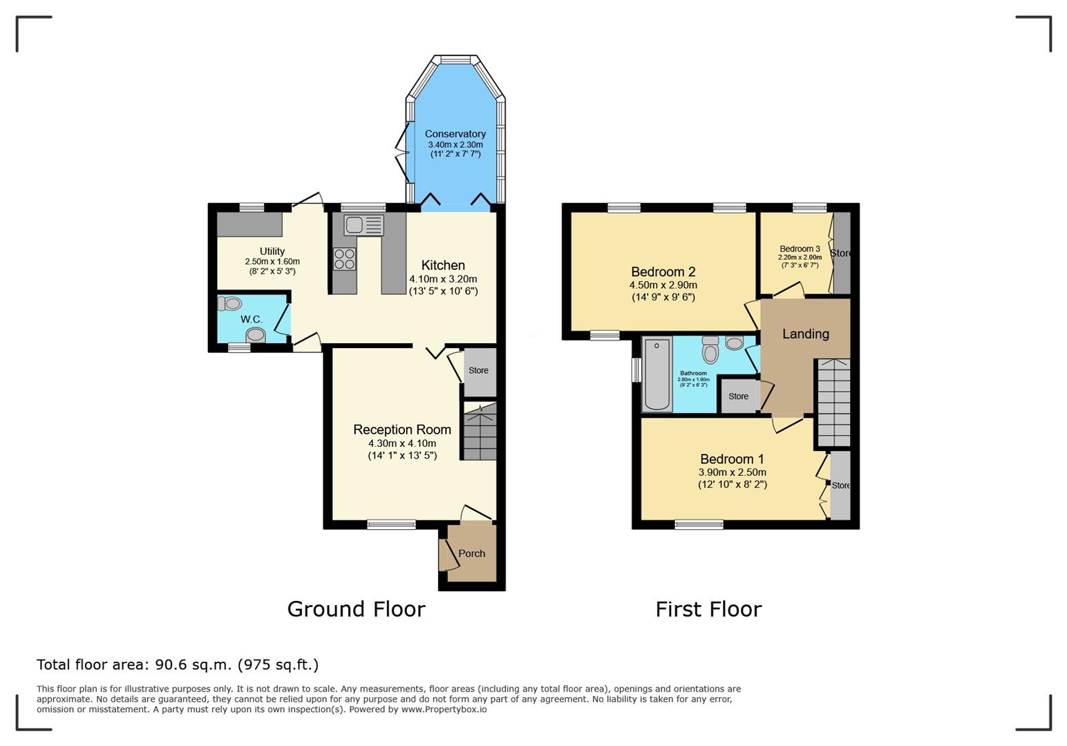 24, Purdey Close, Barry floorplan