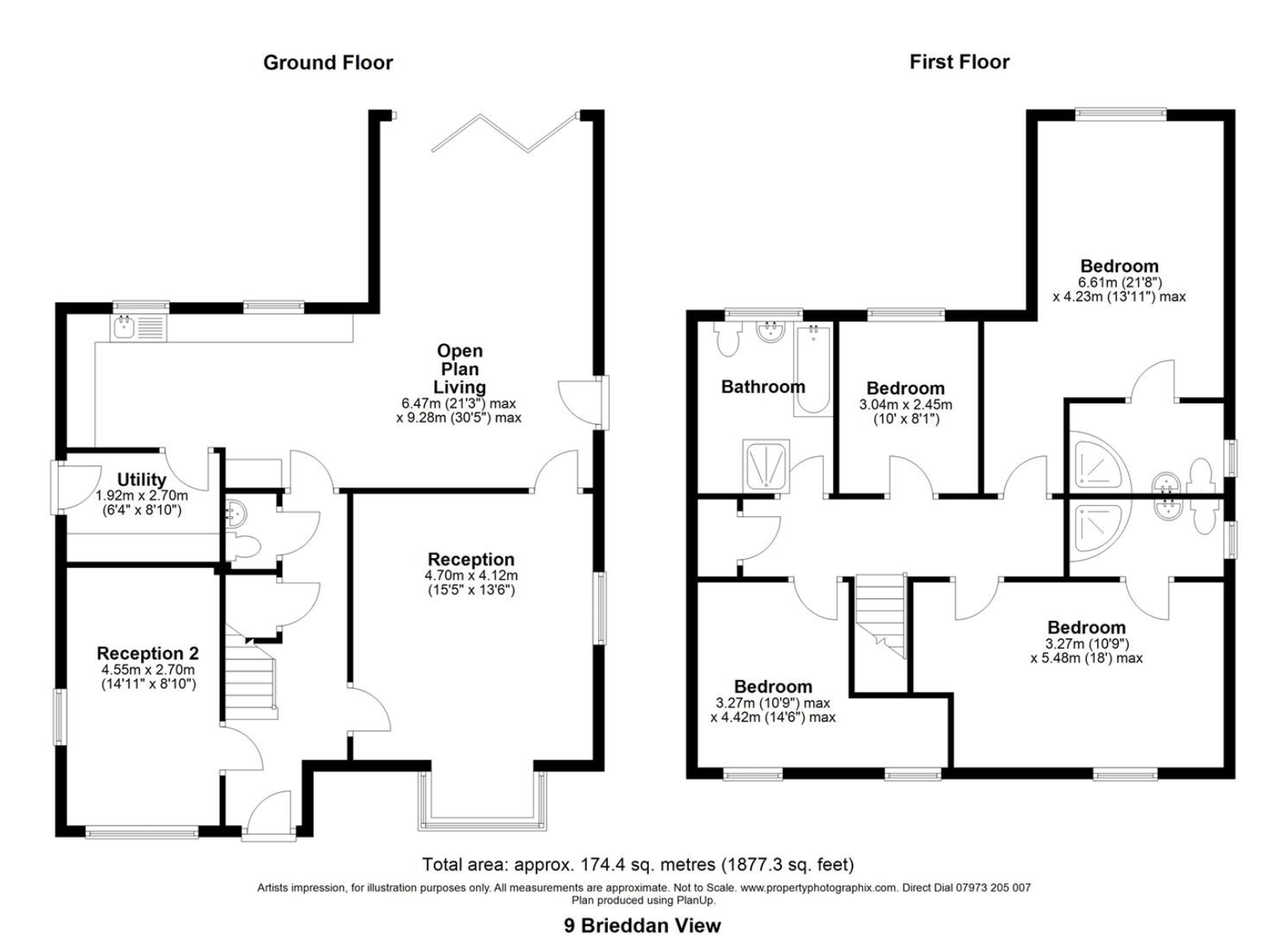 9, Breidden View, Llansantffraidd-YM-Mechain floorplan