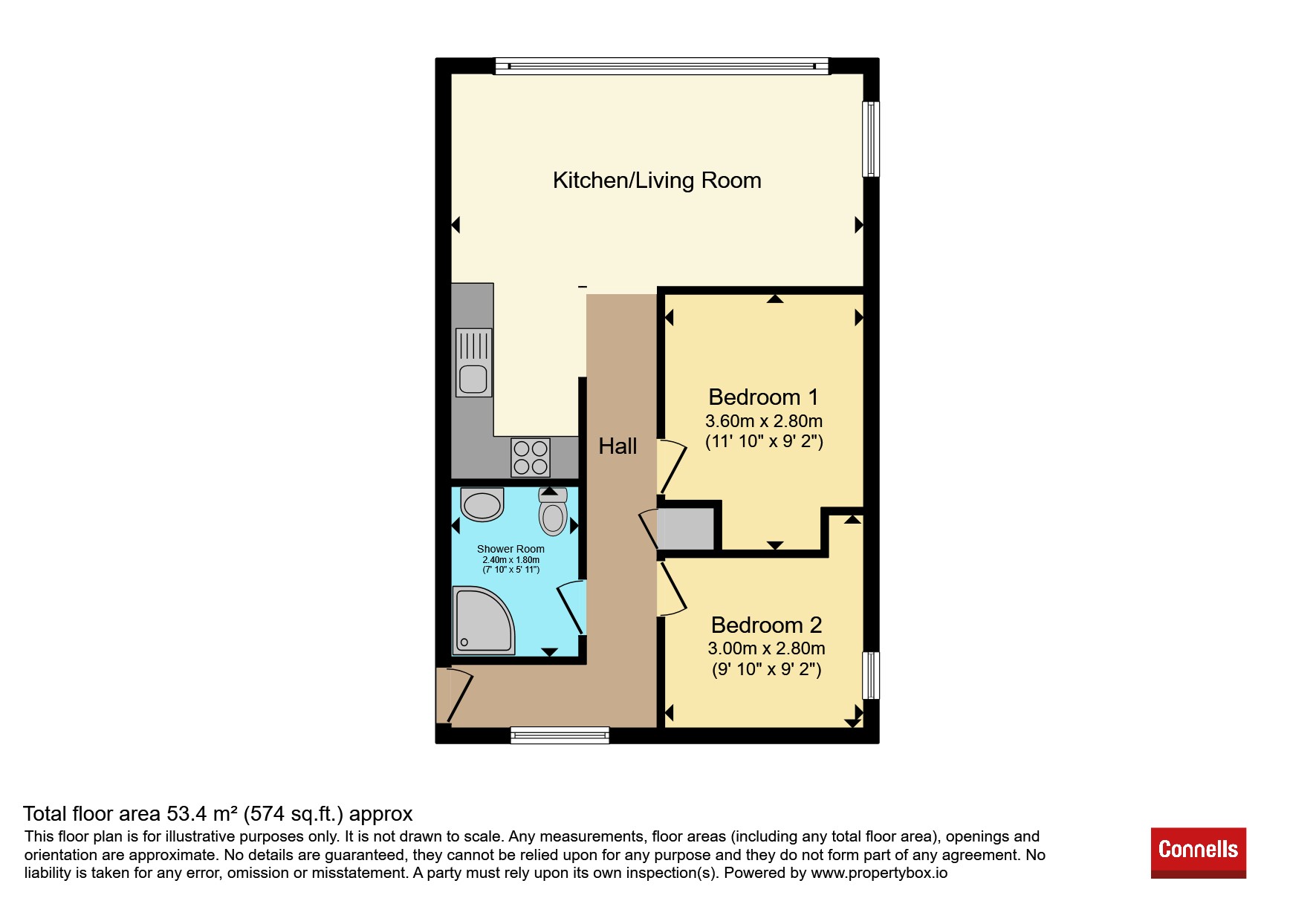 24, Benbow Court, MILTON KEYNES floorplan