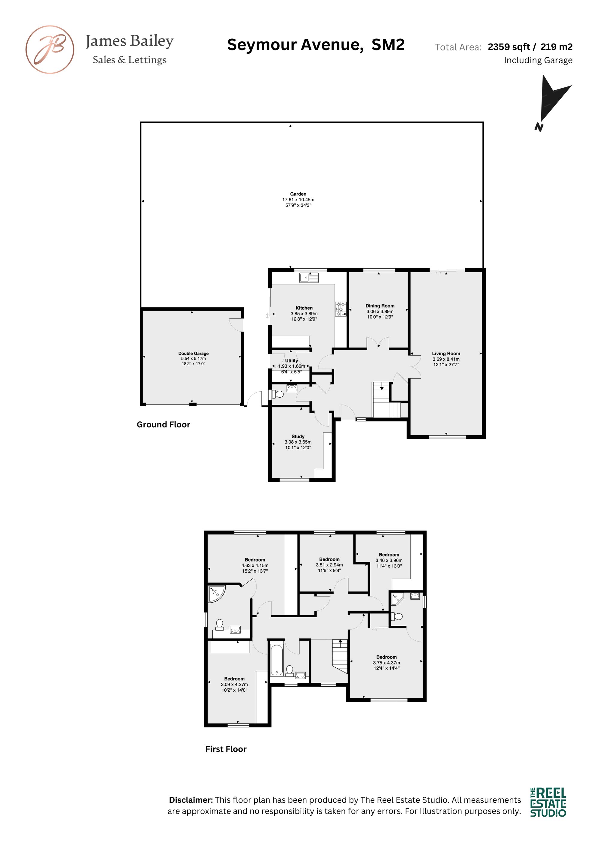 38 Seymour Avenue, Epsom floorplan