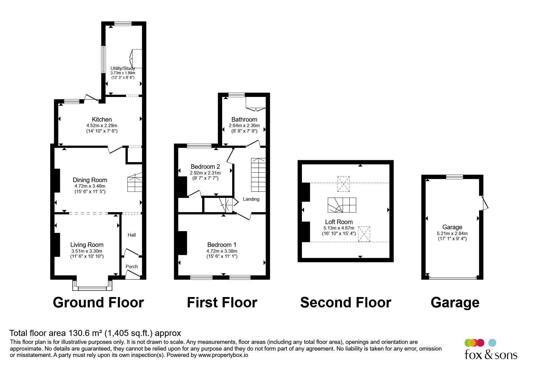 16, Alexandra Road, Axminster floorplan