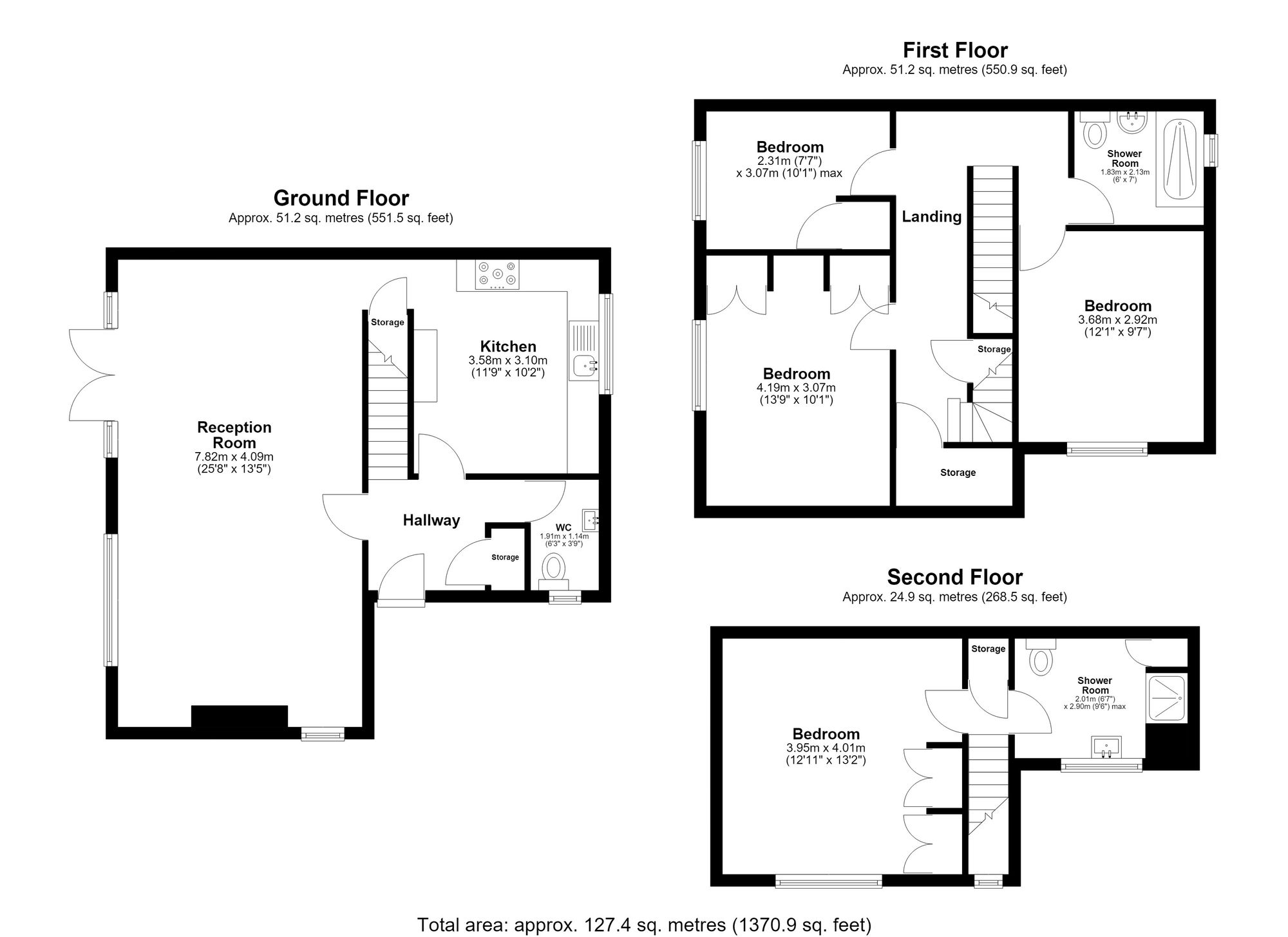 54 St. Marys Way, Chigwell floorplan