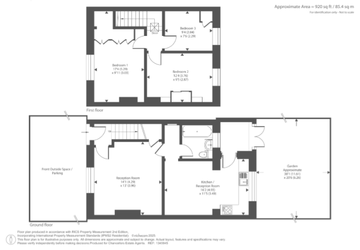 96, Alexandra Road, Ashford floorplan