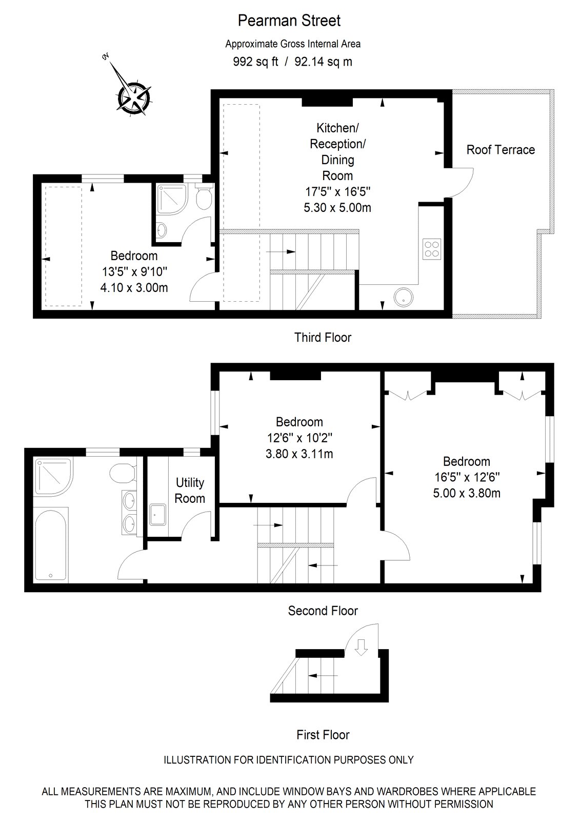 3, 33, Pearman Street, Waterloo floorplan