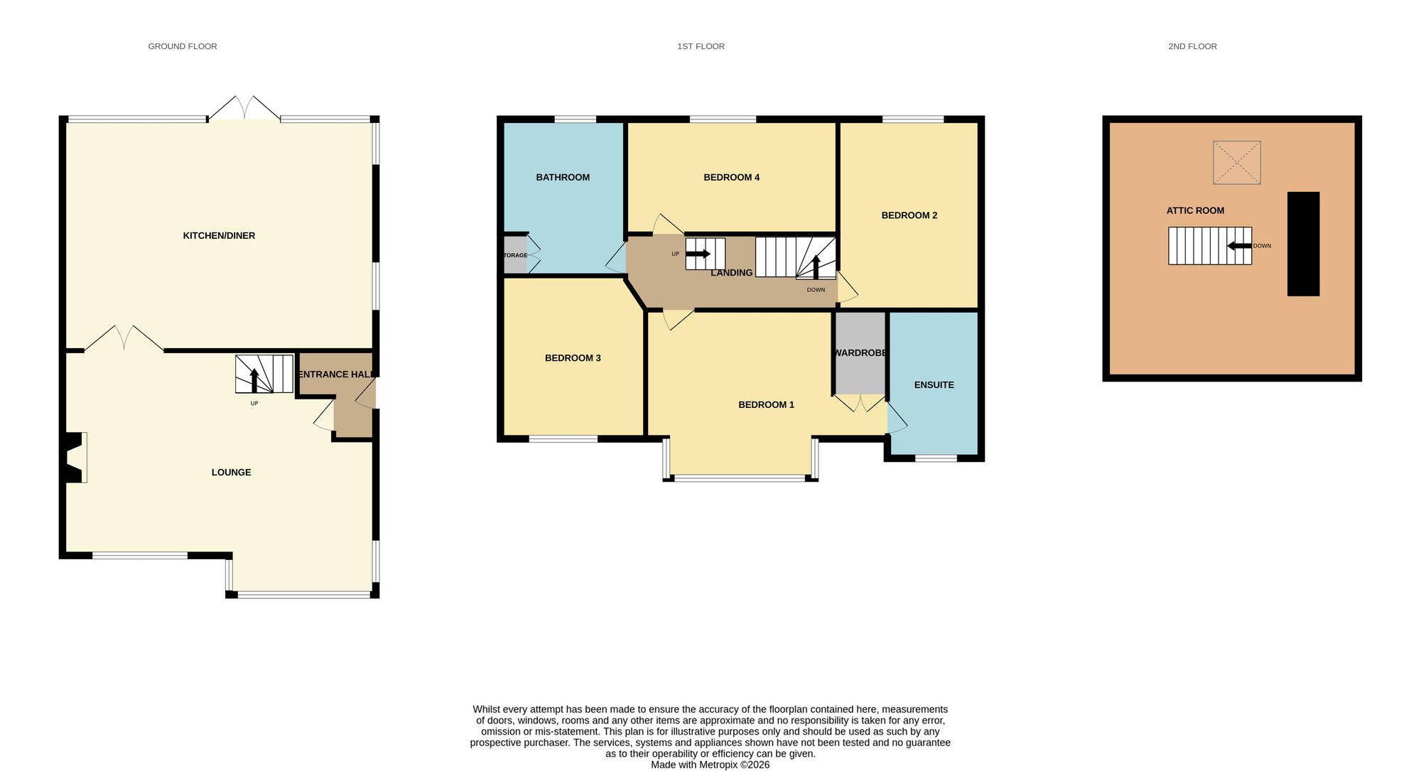 204 Newtown Road, Carlisle floorplan