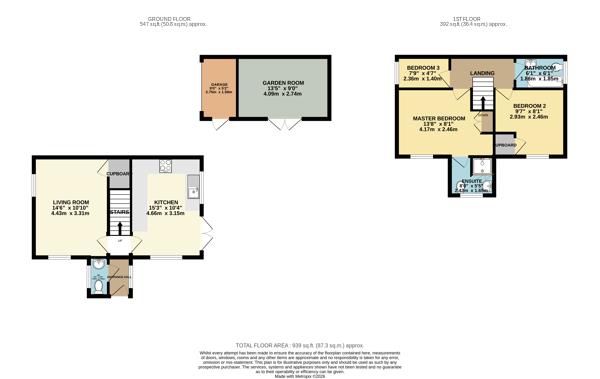 1, St. Mary Rise, Withernsea floorplan