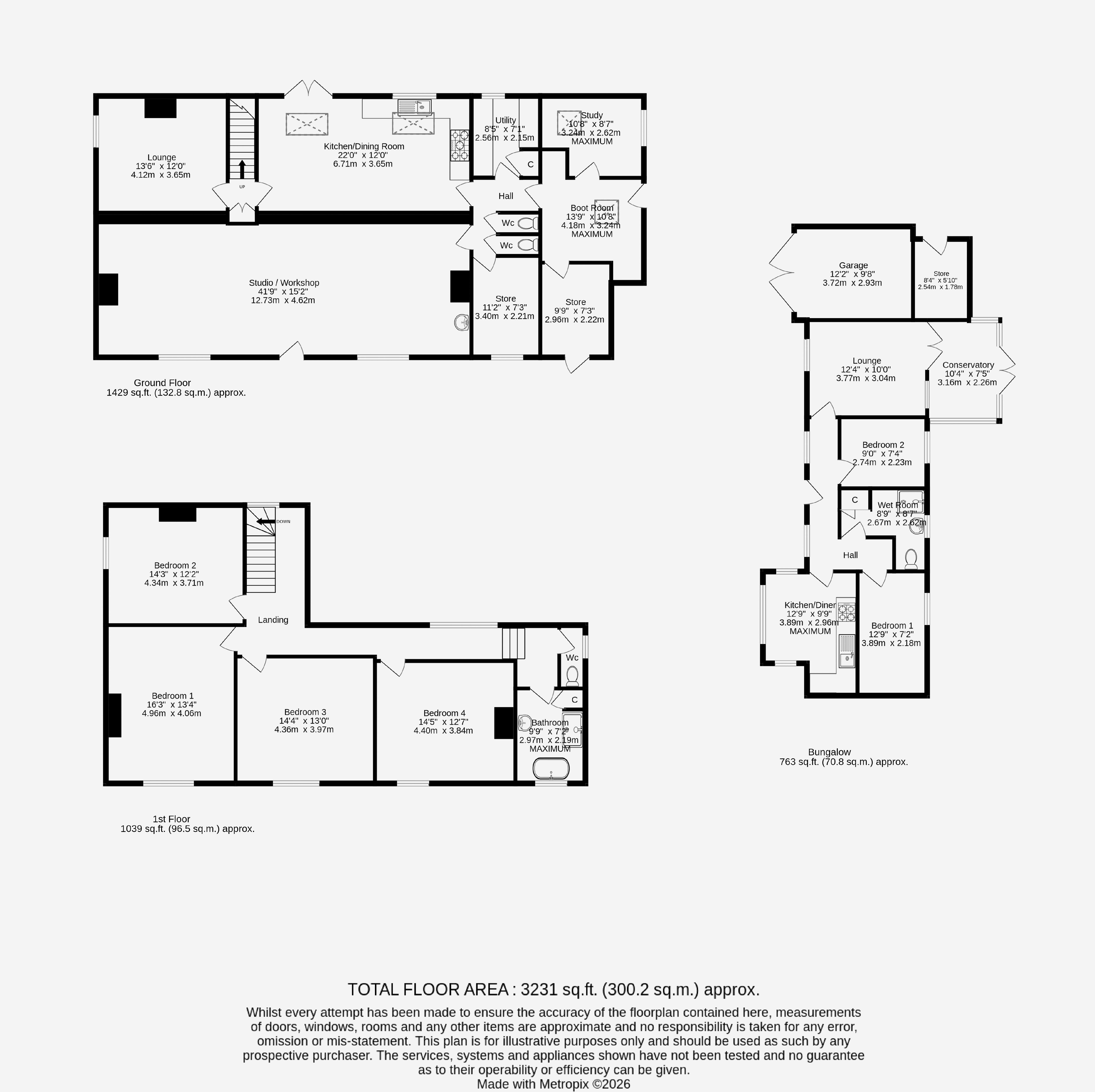 Corner House, Gimingham Road, North Walsham floorplan