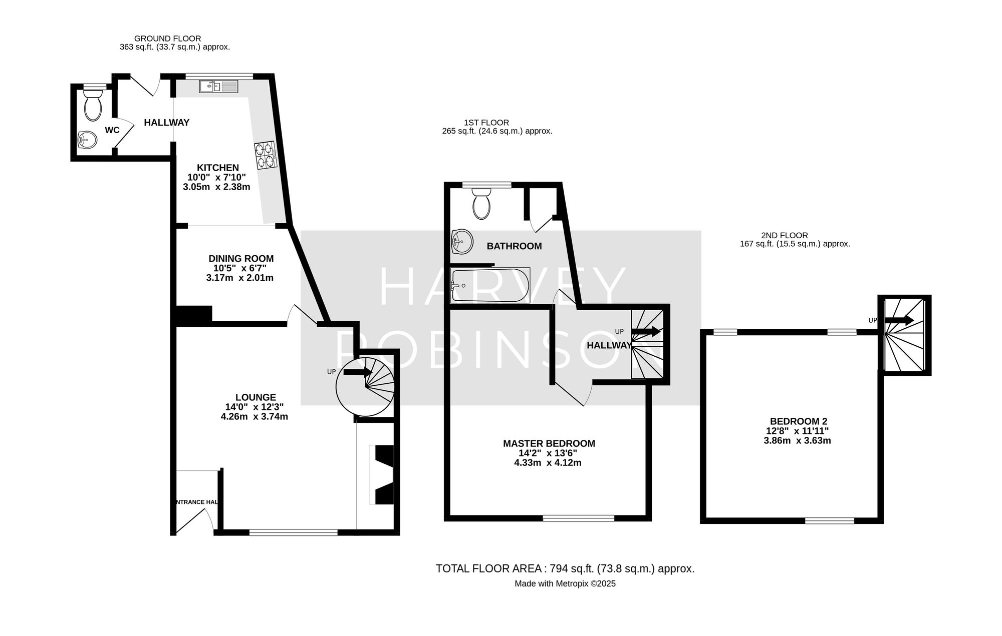 8 High Street, Huntingdon floorplan