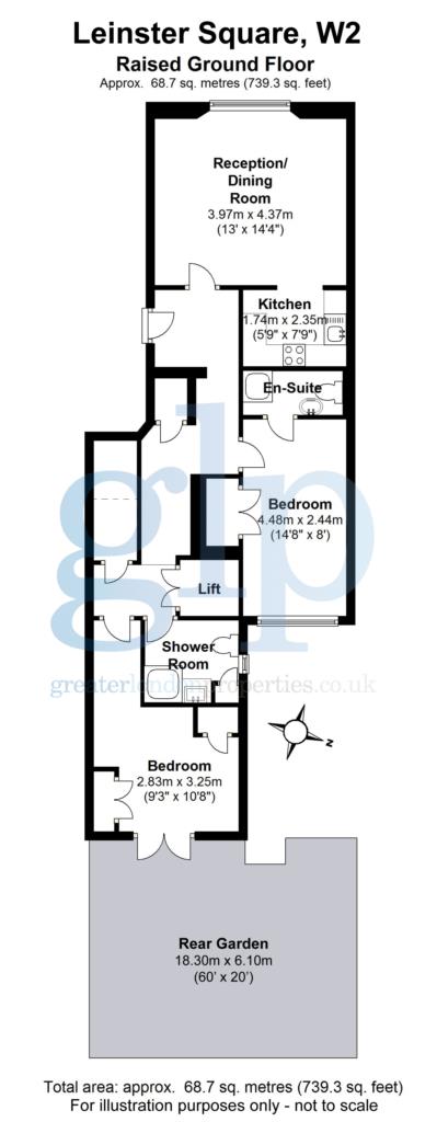2 Bedrooms Flat to rent in Leinster Square, London W2