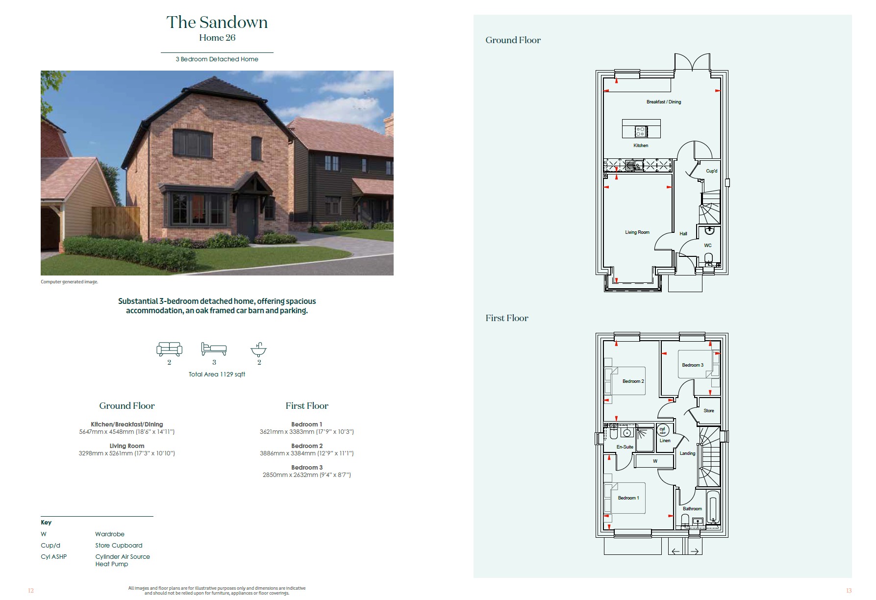 Sandown - Orchard Down (26), 28, The Sandown Orchard Downs, Tunbridge Wells floorplan